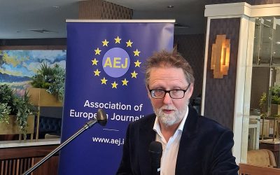 Prof Scott Lucas addresses AEJ